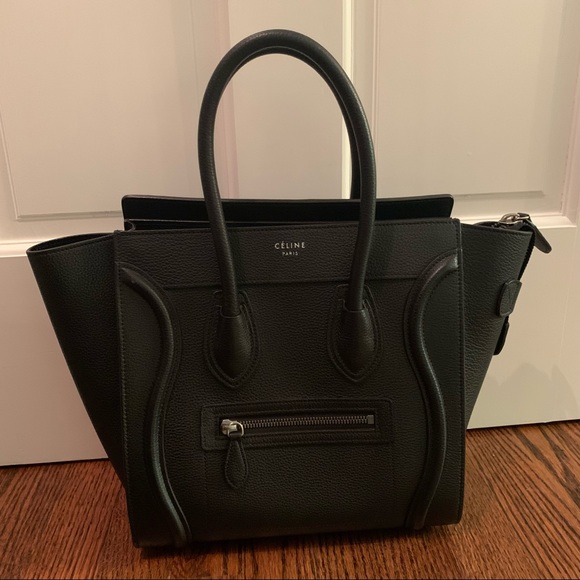 Celine Handbags - Celine Micro luggage handbag